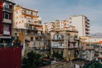 Kaboompics - Panorama of the city Naples. Old houses at sunset