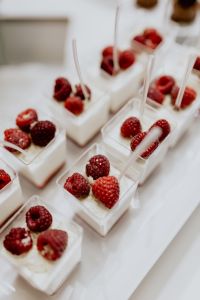 Kaboompics - Raspberry dessert with cheesecake