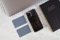 Kaboompics - Empty business card & Iphone