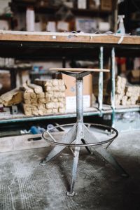 Kaboompics - Old industrial stool