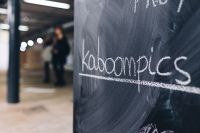Kaboompics - Chalkboard with handwritten words