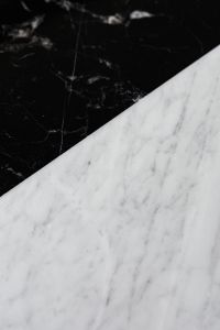 Kaboompics - Black & White marble stone texture - high resolution background