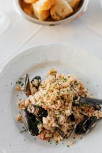 Kaboompics - Risotto with seafood