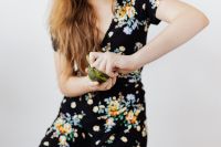 Teen Girl holds the avocado