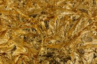 Kaboompics - Golden Foil Texture Background