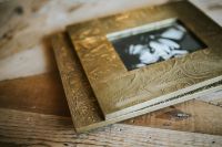 Kaboompics - Golden photo frames
