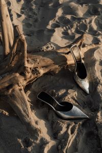 Kaboompics - Silver shoes - High Heels