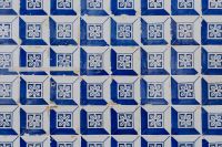 Portuguese Azulejos, typical glazed ceramic tiles
