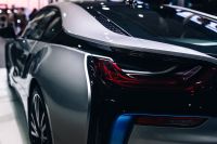 Kaboompics - The rear lights of the car BMW i8