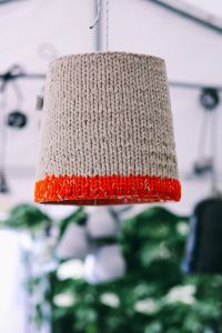 Kaboompics - Woolen lamp covers