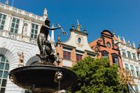 Kaboompics - The fountain of Neptune and Court of Artus in Gdansk - Poland