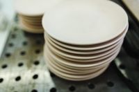 Kaboompics - White Plates