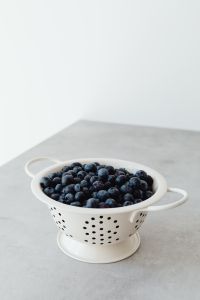 Fresh delicious blueberries