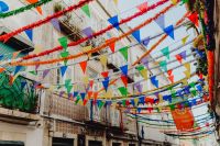 Kaboompics - Streets decorated for the Saint Anthony Feast in Lisbon, Portugal