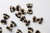 Kaboompics - Farfalle Pasta Black Cuttlefish Ink - Al Nero Di Seppia
