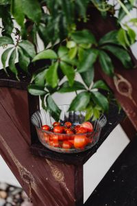 Homegrown Organic Cherry Tomatoes