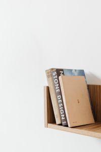 Kaboompics - Books on shelf