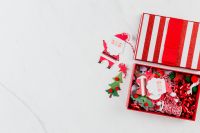 Kaboompics - Christmas background with gifts & decorations