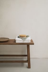 Wooden Rustic Bench and Stool Elegance in Interior Photography