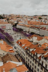 Kaboompics - Cityscape of Lisbon & skyline view over Rossio Square, Portugal