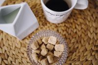 Kaboompics - Sweet dessert with coffee