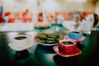 Kaboompics - Coffee and Green Tea Cookies