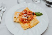 Kaboompics - Pasta with mozzarella and tomatoes