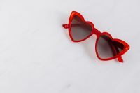 Kaboompics - Heart shaped sunglasses