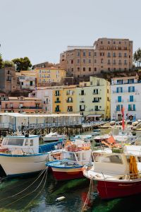 Kaboompics - Small fishing boats at harbor Marina Grande in Sorrento, Campania, Amalfi Coast, Italy