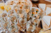 Kaboompics - White Wine Glasses