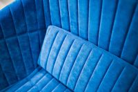 Kaboompics - Soft blue sofa