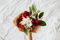 Kaboompics - Bouquet of Flowers with Copy Space - Background
