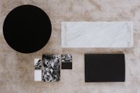 Kaboompics - Black & white mockup business brand template