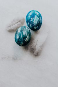 Blue Easter Eggs