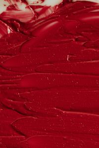 Macro Beauty Textures: Red Lipstick Backgrounds - A Makeup Glossy Lipstick Collection