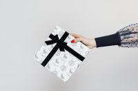 Kaboompics - Hands holding gift