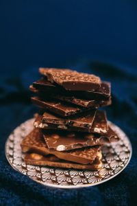 Kaboompics - Close up a nut chocolate bar