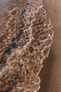 Kaboompics - Soft wave of the sea on the sandy beach