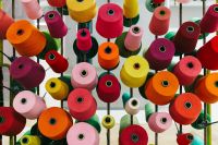 Kaboompics - Big colorful Spool of Thread Sewing