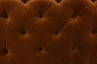 Kaboompics - Orange velvet couch
