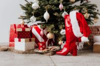 Kaboompics - Red Christmas Boots