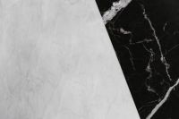 Kaboompics - Marble white and black texture background