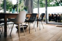 Kaboompics - Modern interior with dining table and chairs