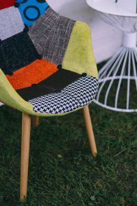 Kaboompics - Colourful soft chair