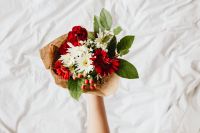 Kaboompics - Bouquet of Flowers with Copy Space - Background
