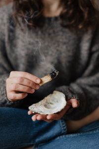 Clearing Energy In Home Using Palo Santo - Smudge Wood - Healing