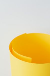 Kaboompics - Yellow paper roll