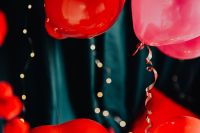 Kaboompics - Red Balloons and Decorations for Valentine's Day