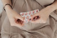 Kaboompics - Pregnant Woman Taking Vitamin Pills