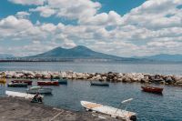Kaboompics - Naples, Italy. Tyrrhenian Sea And Landscape With Volcano Mount Vesuvius (Vesuvio)